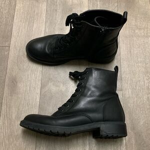 Womens‎ Steve Madden Camden Combat Lace Up Leather Boots